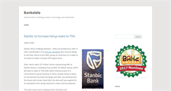 Desktop Screenshot of bankelele.co.ke